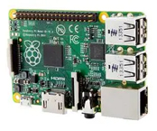 라즈베리파이 모델 B+, BCM2835 CPU, TV & 키보드 플러그, 512MB SDRAM